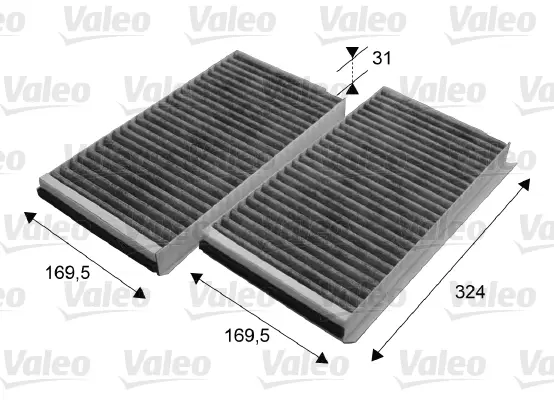 Kracherpreis VALEO 698864 - Filter, Innenraumluft - VALEO PROTECT