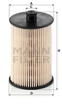 Begrenztes Angebot MANN-FILTER PU 823 x - Kraftstofffilter