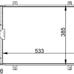 Highlight MAHLE AC 176 000S - Kondensator, Klimaanlage