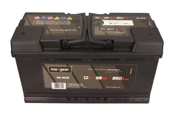 Bestseller MAXGEAR 85-0016 - Starterbatterie - 98Ah 850 A 12 V