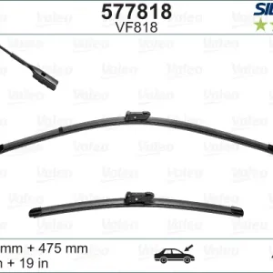 VALEO VF818 Scheibenwischer 577818 - SILENCIO FLAT BLADE SET650mm / 475mm Jetzt Kaufen