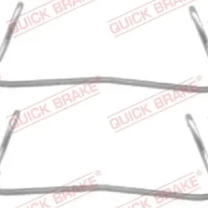 Neu Im Sortiment QUICK BRAKE 109-1123 - Zubehörsatz, Scheibenbremsbelag