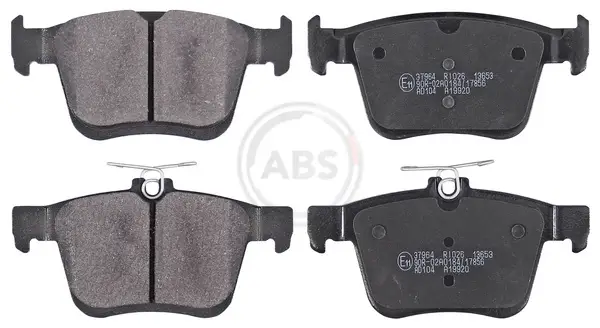 Zertifiziert A.B.S. 37964 - Bremsbelagsatz, Scheibenbremse