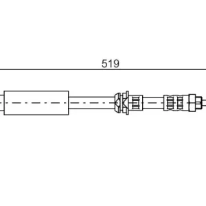 BOSCH 1 987 476 993 - Bremsschlauch Abverkauf