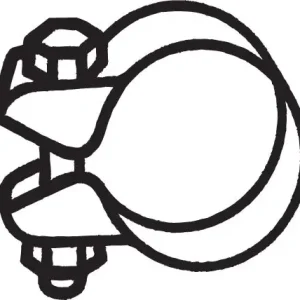 BOSAL 250-345 - Klemmstück, Abgasanlage Expressversand