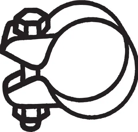 BOSAL 250-345 - Klemmstück, Abgasanlage Expressversand