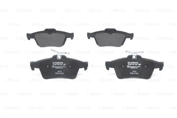 Sonderangebot BOSCH 0 986 494 528 - Bremsbelagsatz, Scheibenbremse