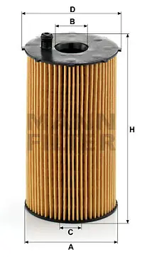 MANN-FILTER HU 934/1 x - Ölfilter Nur Für Kurze Zeit