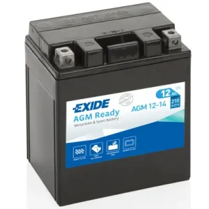 EXIDE AGM12-14 - Starterbatterie - EXIDE AGM Ready 14Ah 210 A 12 V Nur Heute