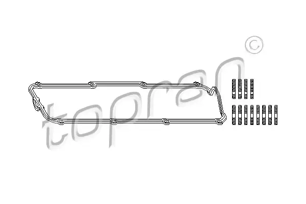 Markenprodukt TOPRAN 107 144 - Dichtungssatz, Zylinderkopfhaube