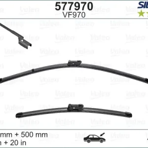 VALEO VF970 Scheibenwischer 577970 - SILENCIO FLAT BLADE SET630mm / 500mm Versand Am Gleichen Tag
