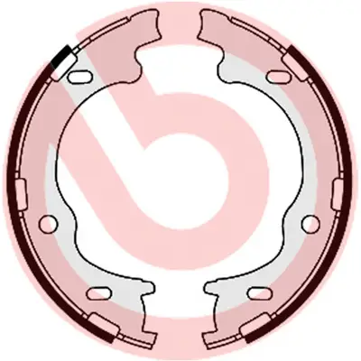 BREMBO S 30 529 - Bremsbackensatz, Feststellbremse - ESSENTIAL LINE Direktkauf