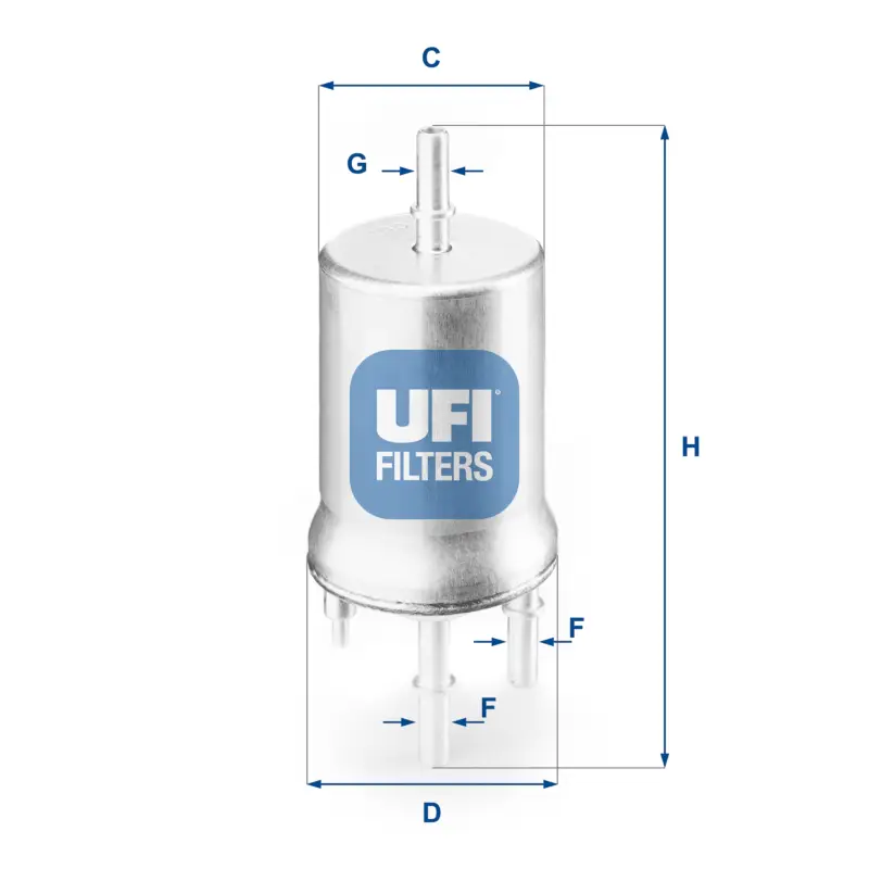 UFI 31.832.00 - Kraftstofffilter Solange Der Vorrat Reicht