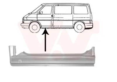 VAN WEZEL 5874101 - Einstiegsblech Zertifiziert