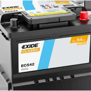 Heißes Angebot EXIDE EC542 - Starterbatterie - CLASSIC * 54Ah 500 A 12 V