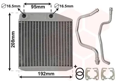 VAN WEZEL 17006313 - Wärmetauscher, Innenraumheizung - *** IR PLUS *** Mega-Angebot