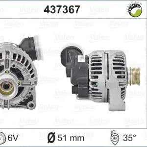 Expressversand VALEO 437367 - Generator - VALEO RE-GEN REMANUFACTURED