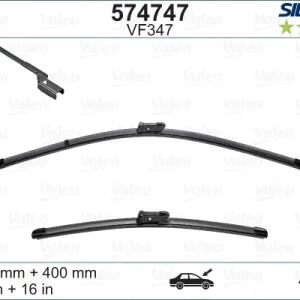 Ausverkauf VALEO VF347 Scheibenwischer 574747 - SILENCIO FLAT BLADE SET650mm / 400mm
