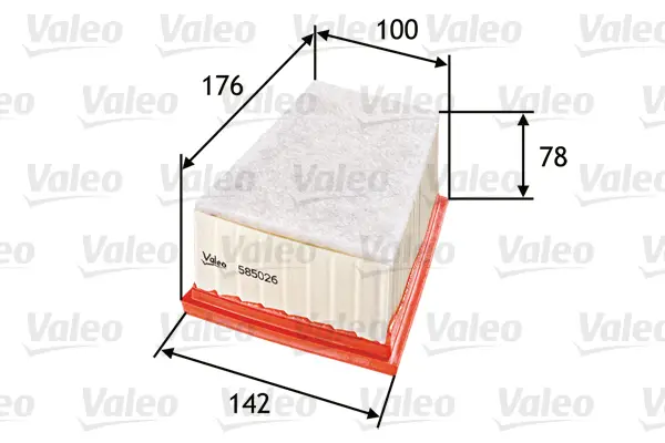 VALEO 585026 - Luftfilter Direkt Vom Hersteller