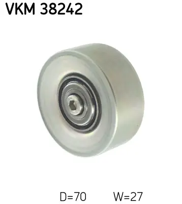Mega-Angebot SKF VKM 38242 - Umlenk-/Führungsrolle, Keilrippenriemen