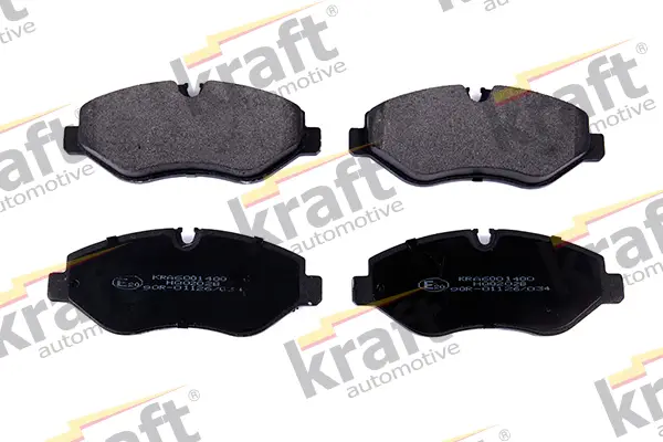 KRAFT AUTOMOTIVE 6001400 - Bremsbelagsatz, Scheibenbremse Solange Der Vorrat Reicht