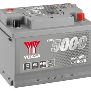 Top-Preis YUASA YBX5075 - Starterbatterie - YBX5000 Silver High Performance SMF Batteries 60Ah 640 A 12 V