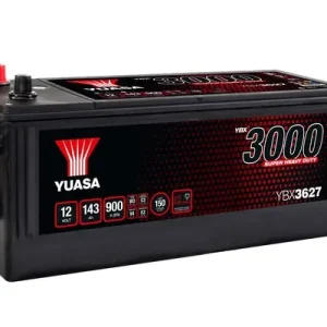 Super-Preis YUASA YBX3627 - Starterbatterie - Super Heavy Duty Battery 143Ah 900 A 12 V