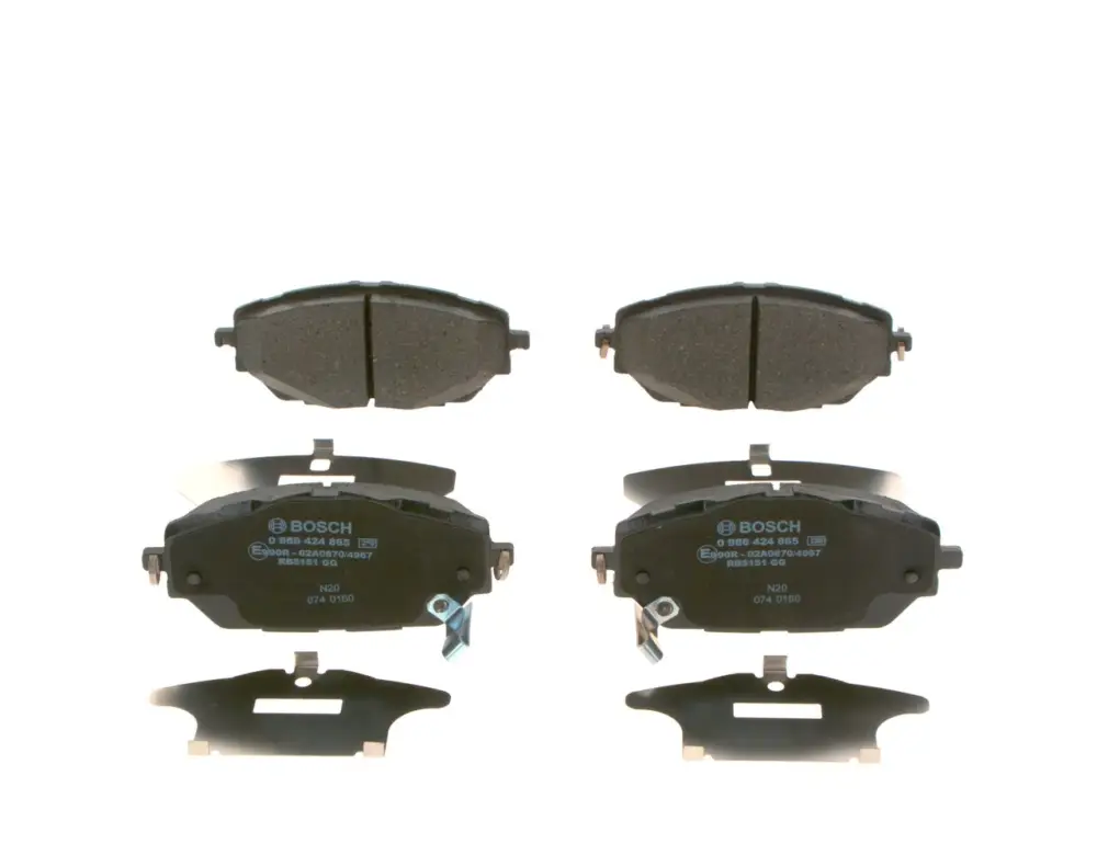 Knallerangebot BOSCH 0 986 424 865 - Bremsbelagsatz, Scheibenbremse