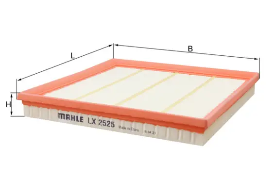MAHLE LX 2525 - Luftfilter Neuheit