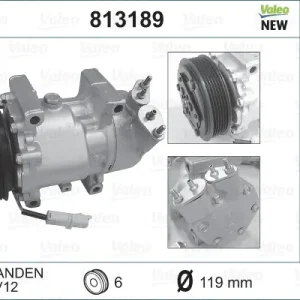 Neu Im Sortiment VALEO 813189 - Kompressor, Klimaanlage - VALEO CORE-FLEX