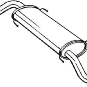 BOSAL 281-873 - Endschalldämpfer Preis Gesenkt