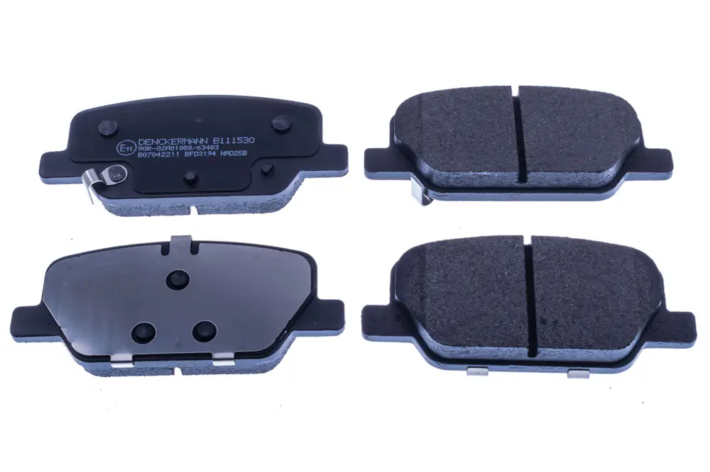 Bestseller DENCKERMANN B111530 - Bremsbelagsatz, Scheibenbremse