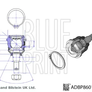 Sale BLUE PRINT ADBP860170 - Trag-/Führungsgelenk