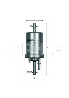 Direkt Vom Hersteller KNECHT KL 156/3 - Kraftstofffilter