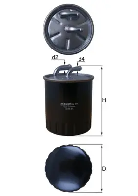 KNECHT KL 313 - Kraftstofffilter Jetzt Kaufen