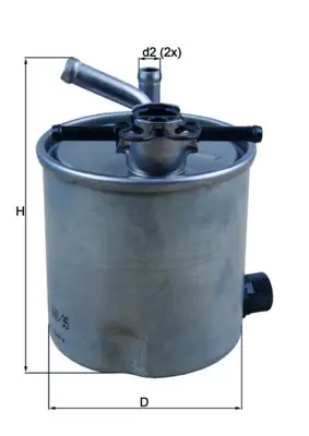Heißes Angebot KNECHT KL 440/35 - Kraftstofffilter