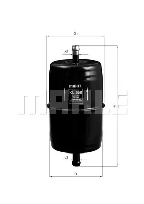Top-Seller KNECHT KL 558 - Kraftstofffilter