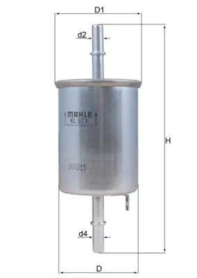Angebot KNECHT KL 573 - Kraftstofffilter