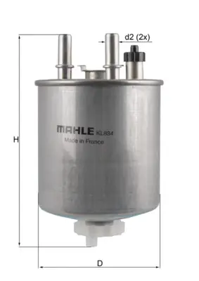 KNECHT KL 834 - Kraftstofffilter Begrenztes Angebot