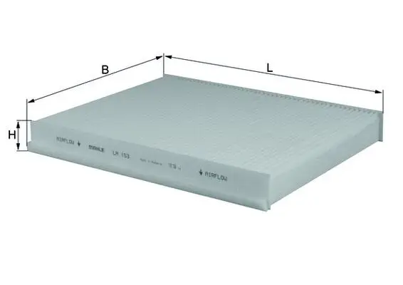 KNECHT LA 153 - Filter, Innenraumluft Preisreduziert