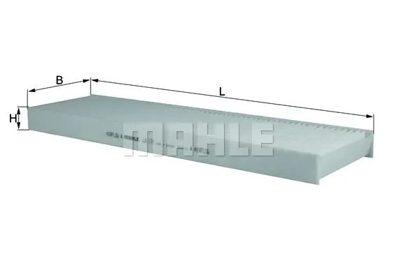 Zertifiziert KNECHT LA 171 - Filter, Innenraumluft