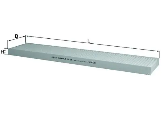 KNECHT LA 226 - Filter, Innenraumluft Angebot