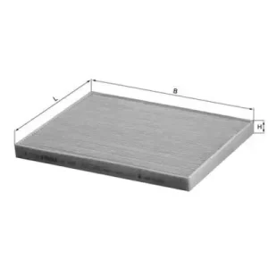 Sichere Zahlung KNECHT LA 408 - Filter, Innenraumluft