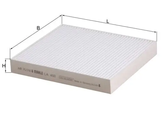 Abverkauf KNECHT LA 460 - Filter, Innenraumluft