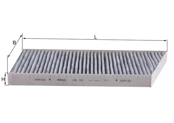 KNECHT LAK 129 - Filter, Innenraumluft Preisreduziert