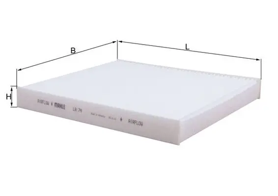 KNECHT LA 74 - Filter, Innenraumluft Top-Preis