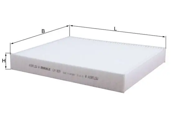 KNECHT LA 809 - Filter, Innenraumluft Nur Für Kurze Zeit