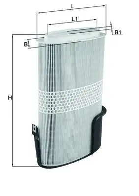 KNECHT LX 1009/6 - Luftfilter Finale Aktion