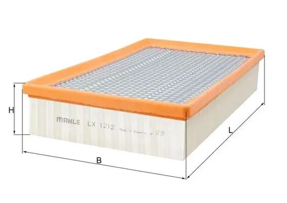 KNECHT LX 1212 - Luftfilter Ausverkauf