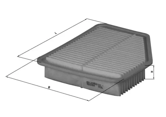 KNECHT LX 1613 - Luftfilter Top-Seller